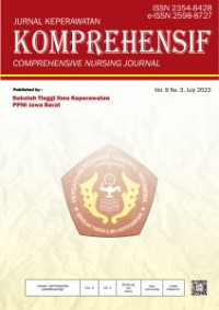 Image of Jurnal Keperawatan Komprehensif Vol. 9, No. 3 Juli 2023