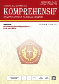 Image of Jurnal Keperawatan Komprehensif Vol. 9, No. 4 Oktober 2023