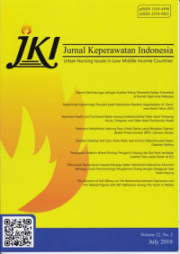 Image of Korelasi Diabetes Self Care, Score Pedis dan Kontrol Glikemik pada Diabetes Melitus