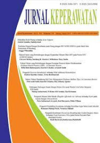 Image of Jurnal Keperawatan Universitas Muhammadiyah Malang, Vol. 13 No. 2, Juli 2022